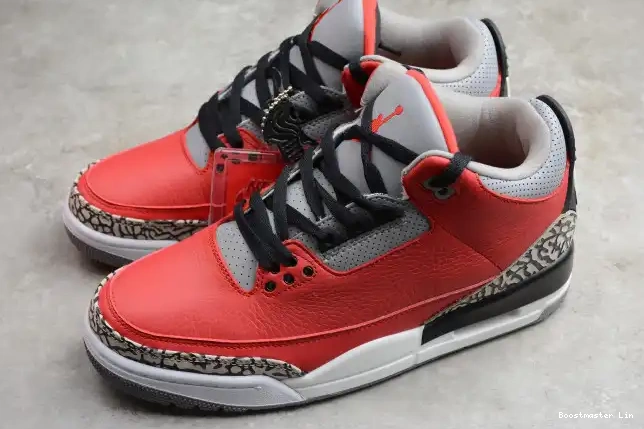 Bmlin shoes Jordan 3 Air Red Cement CK5692-600 0524